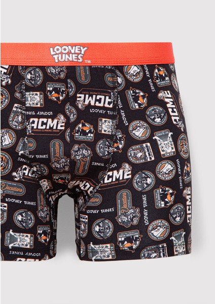 Looney Tunes Baskılı Siyah BOXER0911635-900