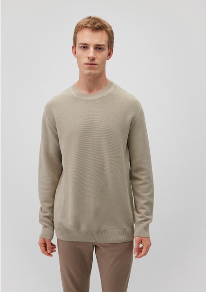 Bisiklet Yaka Bej Kazak 0710197-70146 modelleri