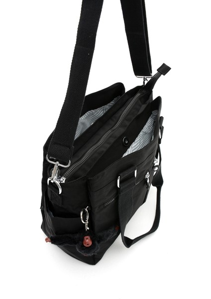 Kadın 7 Bölmeli Suya Dayanıklı Krinkıl Kumaş Çapraz Askılı Renkli Omuz Çantası LF-30026 fiyatları