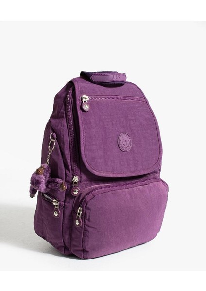 Kadın Günlük Sırt Çantası Önde Sırt Çantası Kapaklı Model 37*27 cm fırsatları