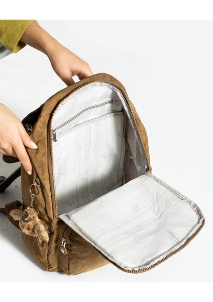 Kadın Günlük Sırt Çantası Önde Sırt Çantası Kapaklı Model 37*27 cm indirimleri