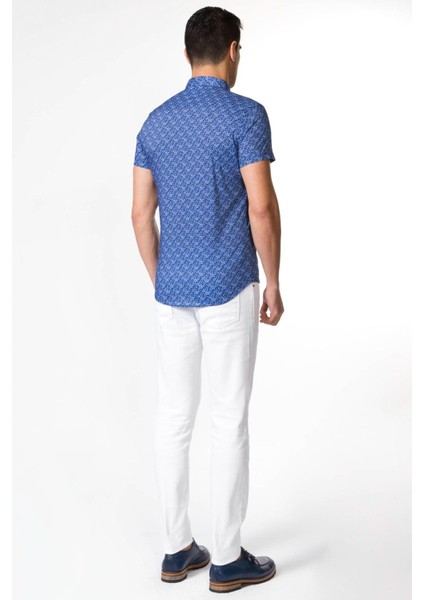 Baskılı Kısa Kol Gömlek modelleri