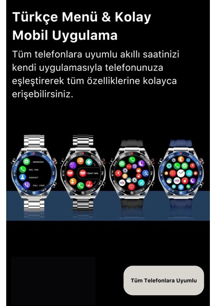 Yeni Nesil Sk4 Ultimate Amoled Hd Oval Ekran Spor Sağlık Sensörlü Ios Android Uyumlu Akıllı Saat