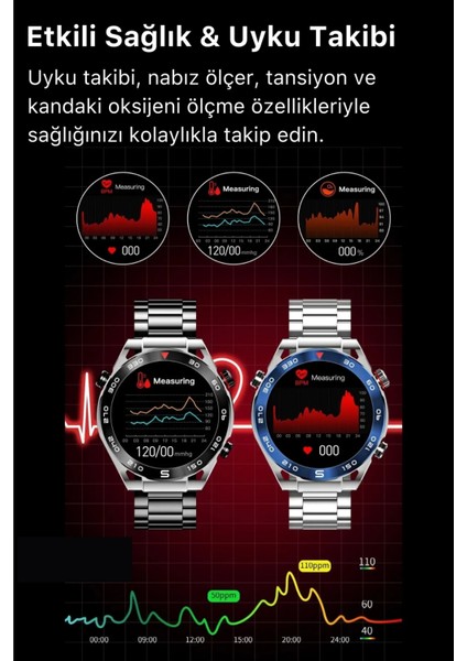 Yeni Nesil Sk4 Ultimate Amoled Hd Oval Ekran Spor Sağlık Sensörlü Ios Android Uyumlu Akıllı Saat