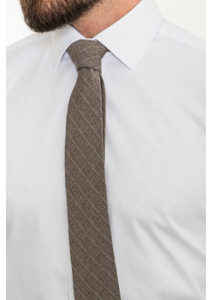 Düz Beyaz Renk Slim Fit Polikort Yaka Klasik Erkek Gömlek fiyatları