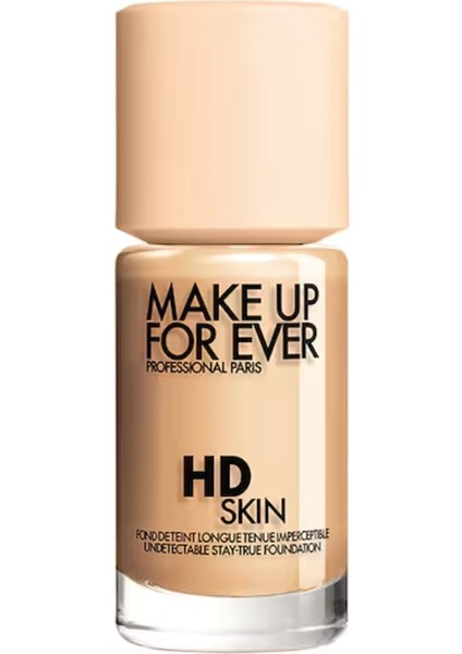 Make Up For Ever Hd Skin 1Y16 - Gözle Görülmeyen Uzun Süre Kalıcı Fondöten 30 ml