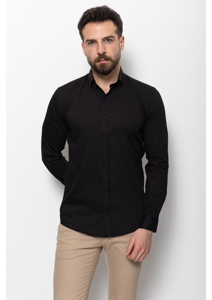 GÖMLEK GİZLİ DÜĞMELİ