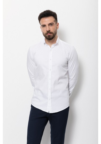 GÖMLEK GİZLİ DÜĞMELİ