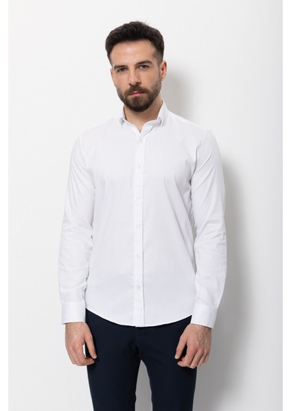 GÖMLEK GİZLİ DÜĞMELİ modelleri