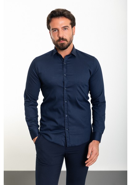 GÖMLEK GİZLİ DÜĞMELİ