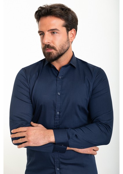 GÖMLEK GİZLİ DÜĞMELİ modelleri