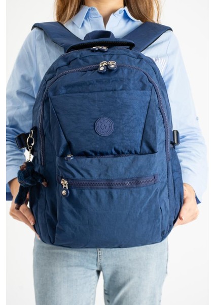 Klinkır Kadın Sırt Çantası Gümlük Kullanıma Uygun Büyük Boy Seyahat Çantası 43*30 cm fiyatları