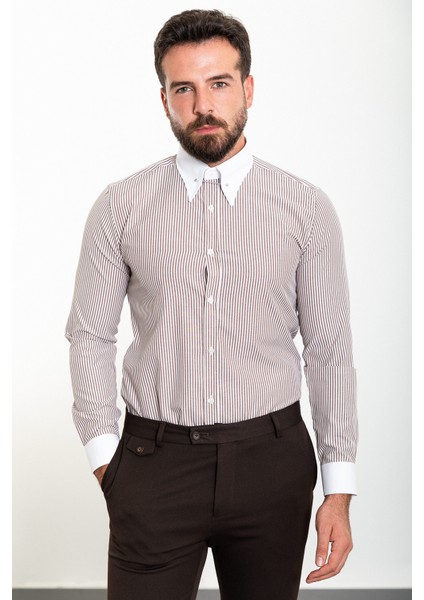 GÖMLEK SİVRİ YAKA