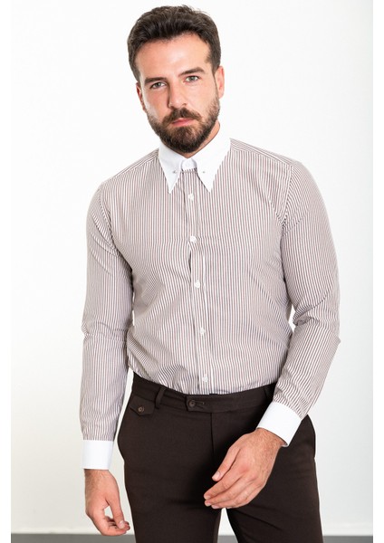 GÖMLEK SİVRİ YAKA modelleri