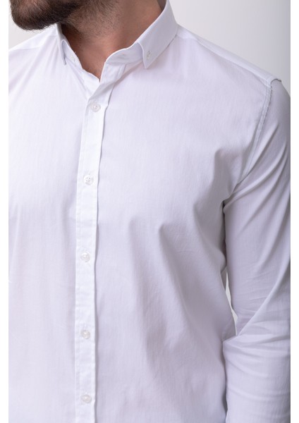 Desenli Slim Fit Klasik Erkek Gömlek fiyatları