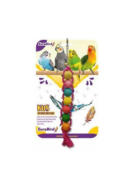 Eurobird Dizili Boncuk Kuş Oyuncağı