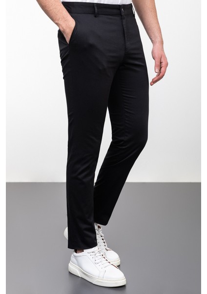 Düz Super Slim Fit Erkek Pantolon