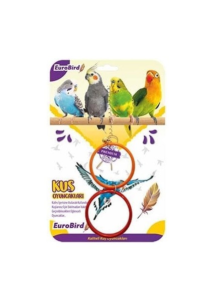 Eurobird Ikili Halka Kuş Oyuncağı fırsatları