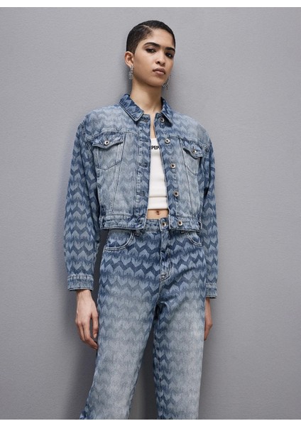 Standart Indigo Kadın Ceket 8O0126