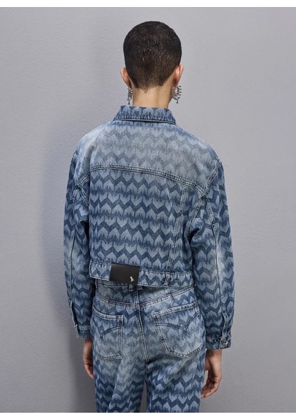 Standart Indigo Kadın Ceket 8O0126 fırsatları