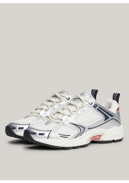 Beyaz Gümüş Kadın Sneaker EN0EN02680YBL