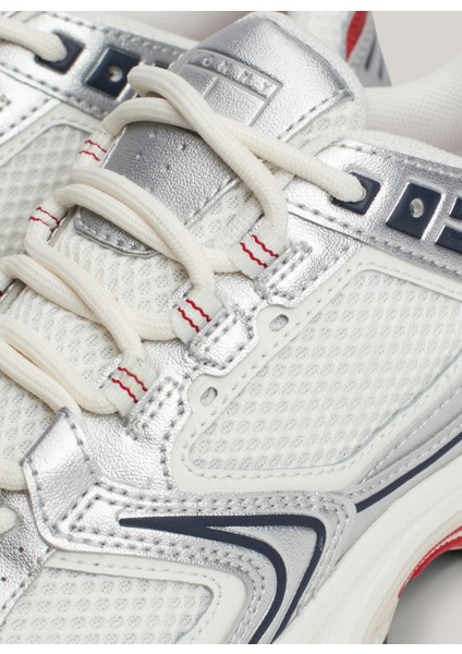 Beyaz Gümüş Kadın Sneaker EN0EN02680YBL
