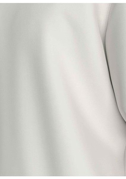 Bisiklet Yaka Krem Erkek Sweatshırt J30J323426YBI Badge Crew Neck fırsatları