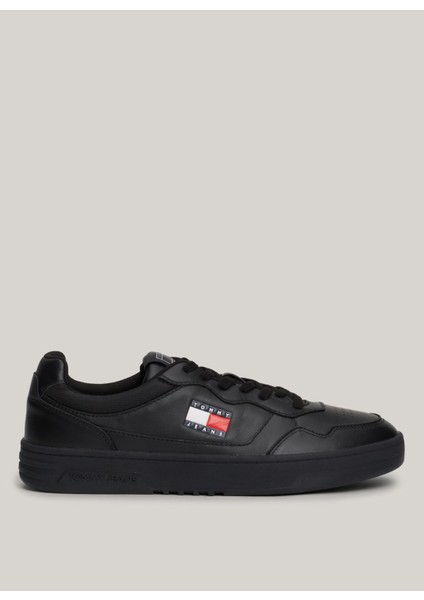 Siyah Erkek Sneaker NewTjm Cupsole Leather Ess fiyatları