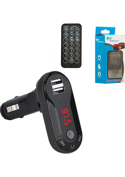 Hello HL-19683 Bt-Fm Modulatör Çift Usb/sd/mp3 12-24 Volt Hafızasız Bluetooth Fm Transmıtter modelleri