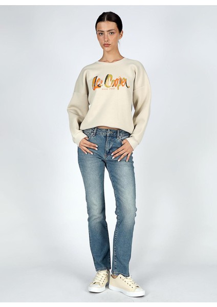 Normal Bel Normal Paça Straight Kadın Denim Pantolon 251 Lcf 121007 Susıe Spencer