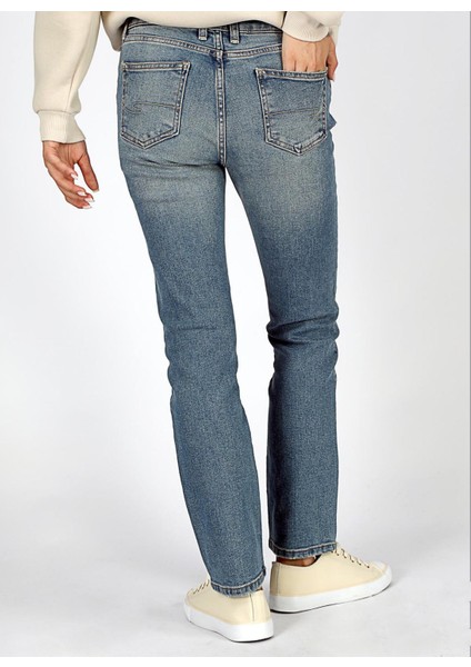 Normal Bel Normal Paça Straight Kadın Denim Pantolon 251 Lcf 121007 Susıe Spencer fırsatları