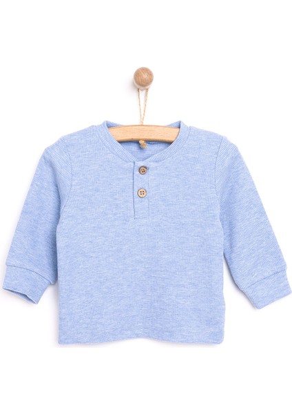 Yenidoğan Kaşkorse Sweatshirt Erkek Bebek