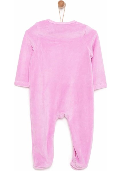 Yenidoğan Kız Nakışlı Kadife Patikli Tulum Kız Bebek fiyatları