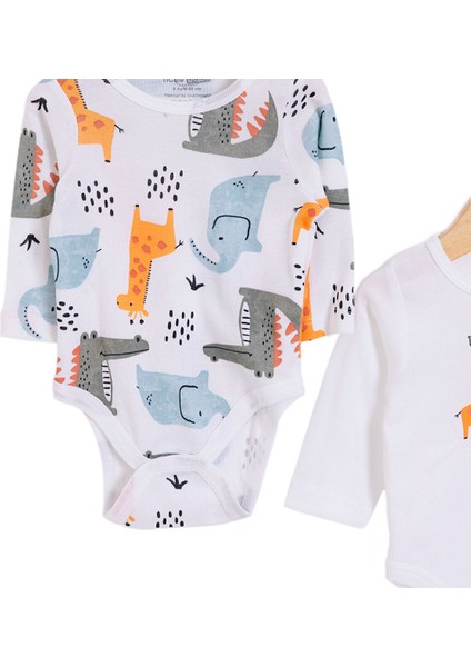 Erkek 2li Uzun Kol Body Erkek Bebek modelleri