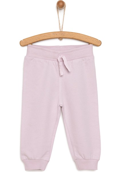 Basic Az Şardonlu Eşofman Alt Kız Bebek