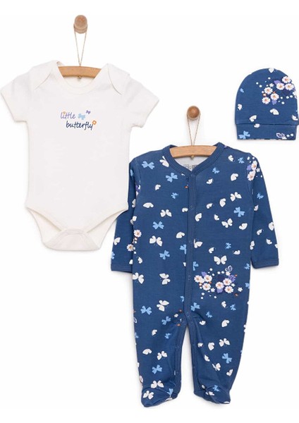 Kız Tulum-Body-Şapka Kız Bebek