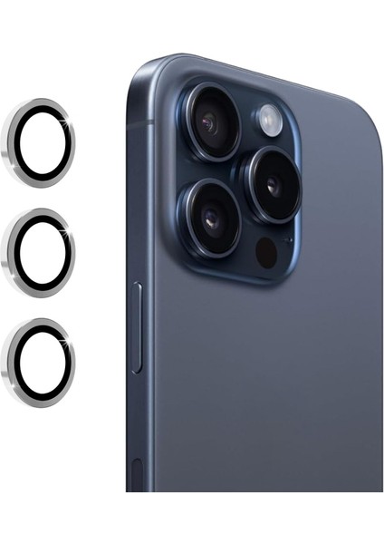 Apple iPhone 16 Pro 5d Tam Kapatan Ekran + Kamera Lens Metal Koruyucu fiyatları