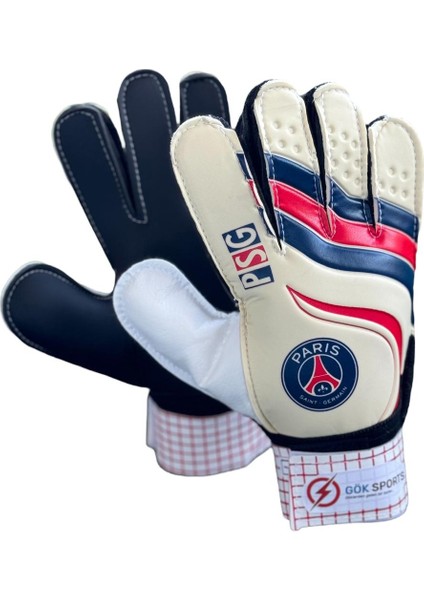 Gök Sports Çocuk Kaleci Eldiveni Junior Kidz Goalkeeper Gloves 5-6-7 Bilek Bandajlı