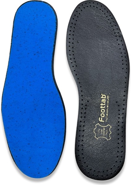 Exclusive Hakiki Deri Ayakkabı Tabanlığı, Parfümlü, Koku Önleyici Ter Emici, Leather Insole, Siyah fırsatları