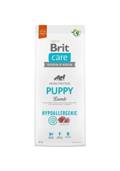 Brit Care Mono Protein Puppy Hipoalerjenik Kuzu Etli Yavru Köpek Maması 12 kg (STT:03/2025)