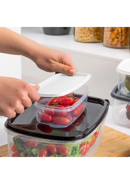 1171 6' lı Derin Dondurucu Mikrodalga Saklama Kabı - Çok Amaçlı Erzak Saklama Kabı Seti fiyatları