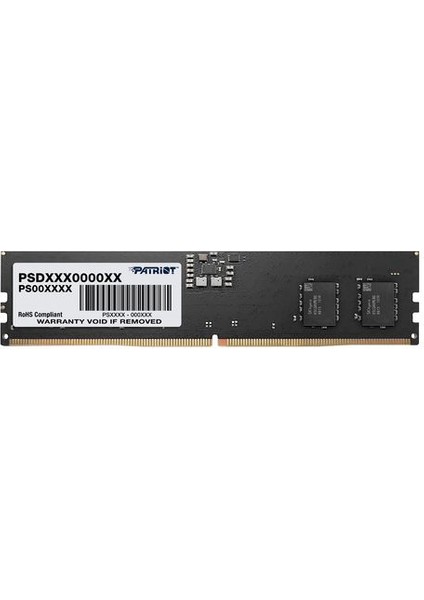 Patriot Signature Line 16GB (1X16GB) Ddr5 4800MHZ CL40 Ram (PSD516G480081)