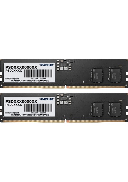 Patriot Signature Line 16GB (1X16GB) Ddr5 4800MHZ CL40 Ram (PSD516G480081)