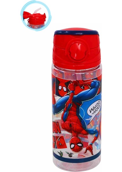 Kırmızı Whoo Spiderman Suluk 500 ml