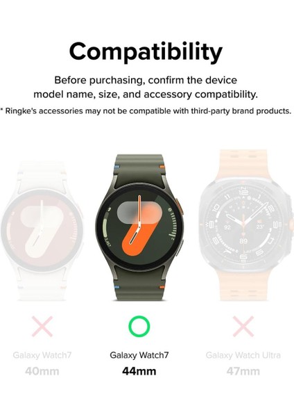 Samsung Galaxy Watch 7 44MM Full Ekran Nano Saat Koruyucu