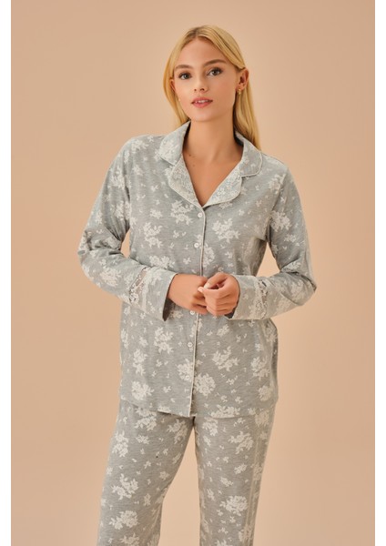 Griss Maskülen Pijama Takımı