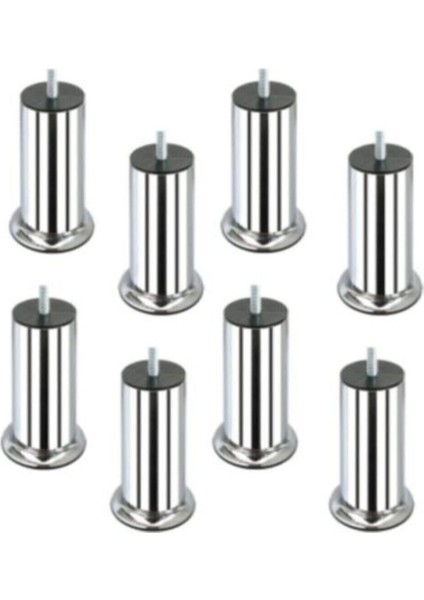 Baza Koltuk Kanepe Ayağı Civatalı 12 cm (8 Adet) M8 Ince Diş modelleri