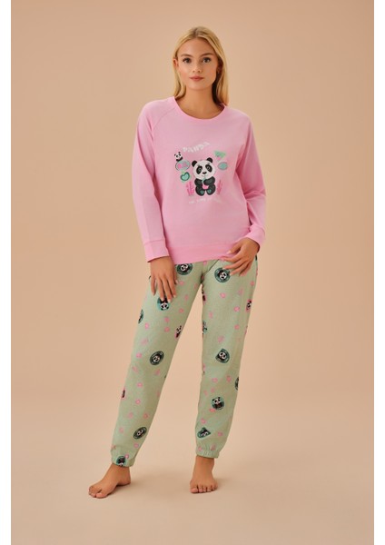 Panda Pijama Takımı