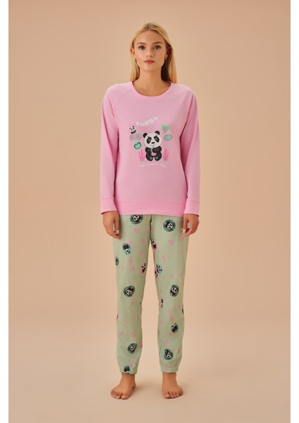 Panda Pijama Takımı