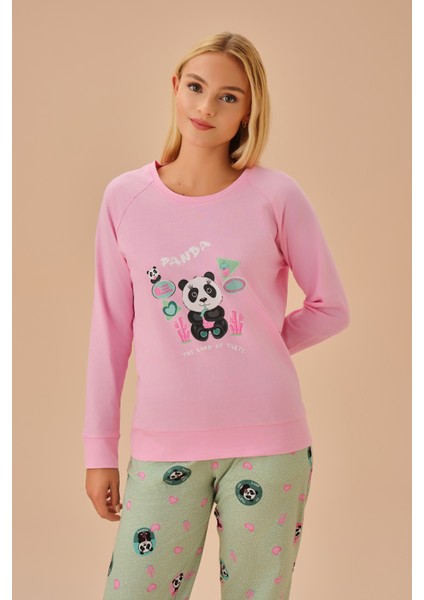 Panda Pijama Takımı